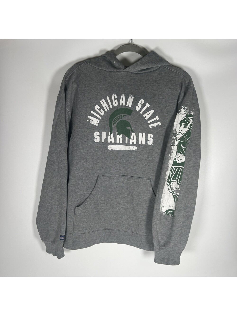 Michigan State Spartans Jansport Hoodie Gray- Men's Medium